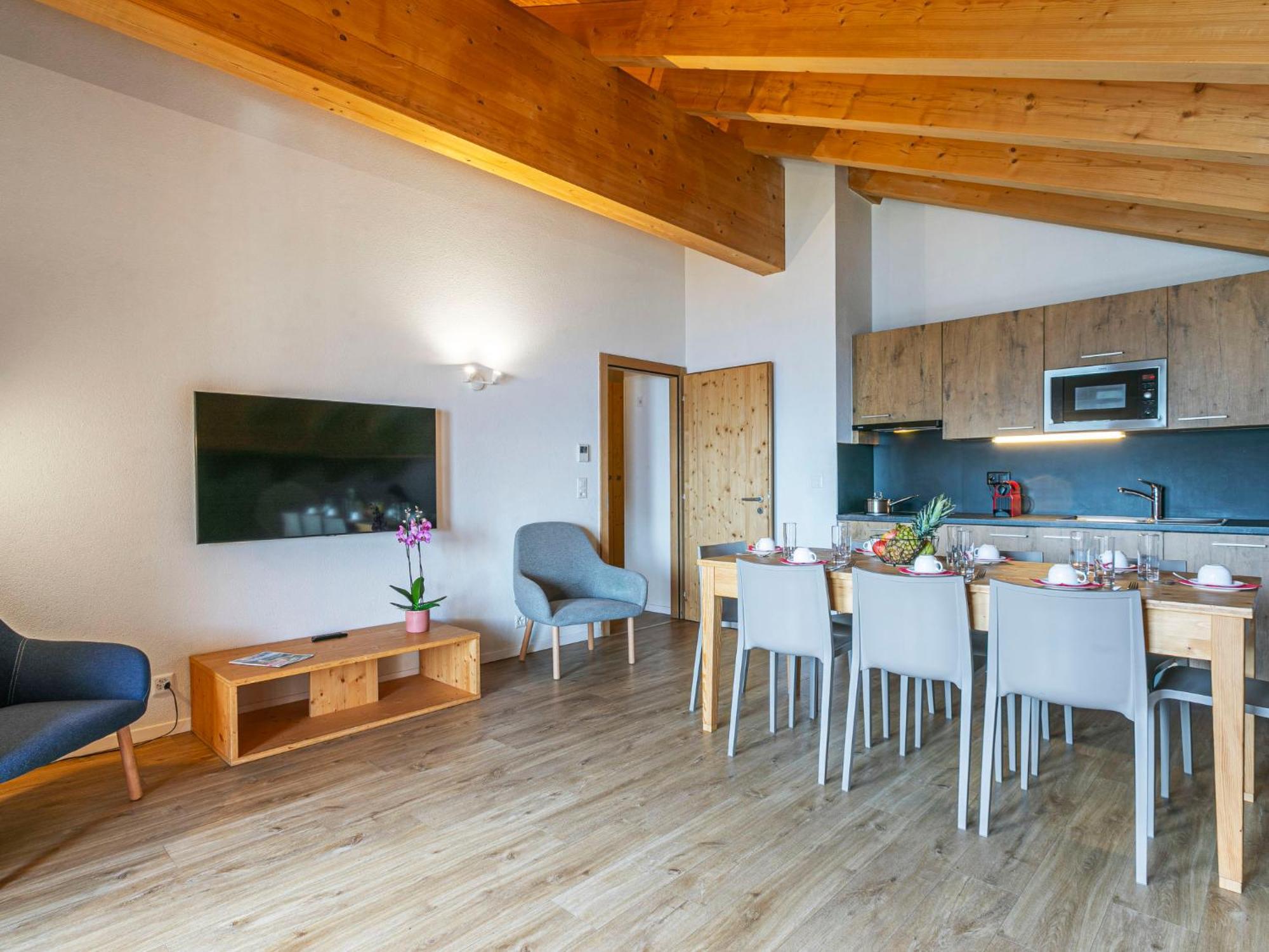 Apartment T-Resort La Tzoumaz 4P8 Vue Vallee By Interhome Exterior photo